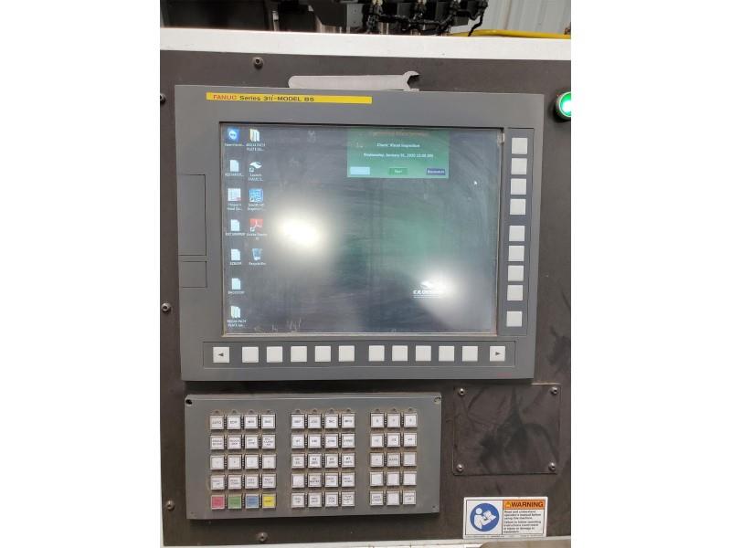 Onsrud #615DG24H8, Multiple Spindle CNC Router, dual gantry w/ 4 spindles each, 24 HP, 240000 RPM, 5' x 51' - Image 4