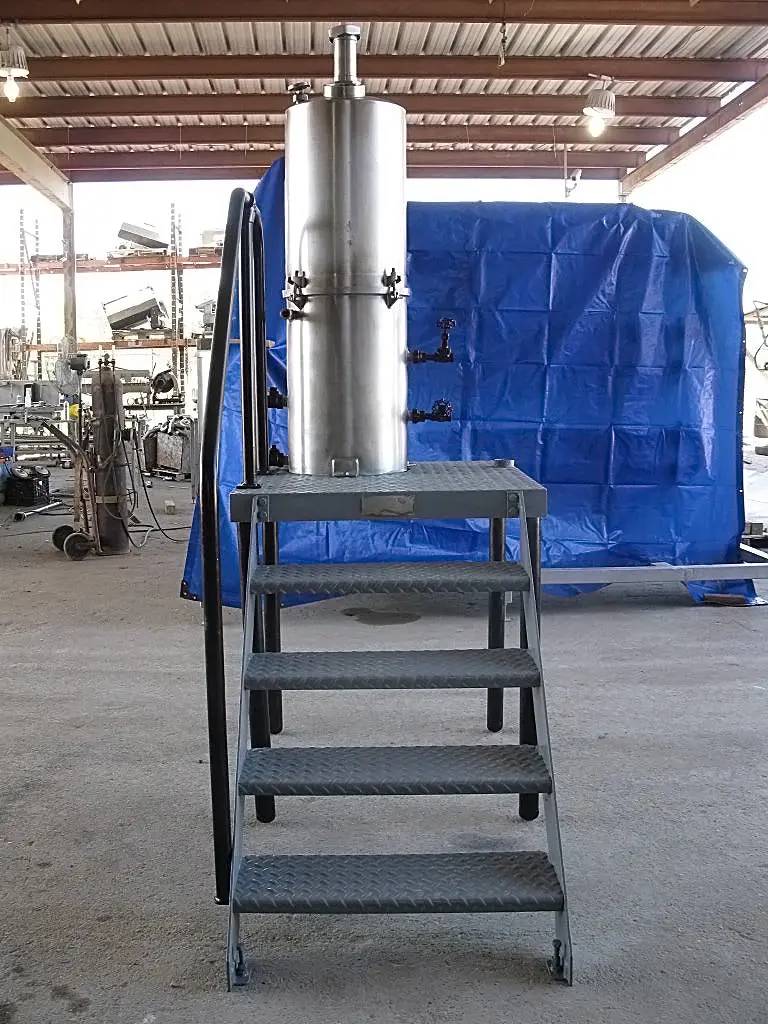 C E Rogers, Vacuum Pan Evaporator, 35 gallon, (2) 5" diameter sight glass, 30-1/2" wide tank access, 4-step - Image 4