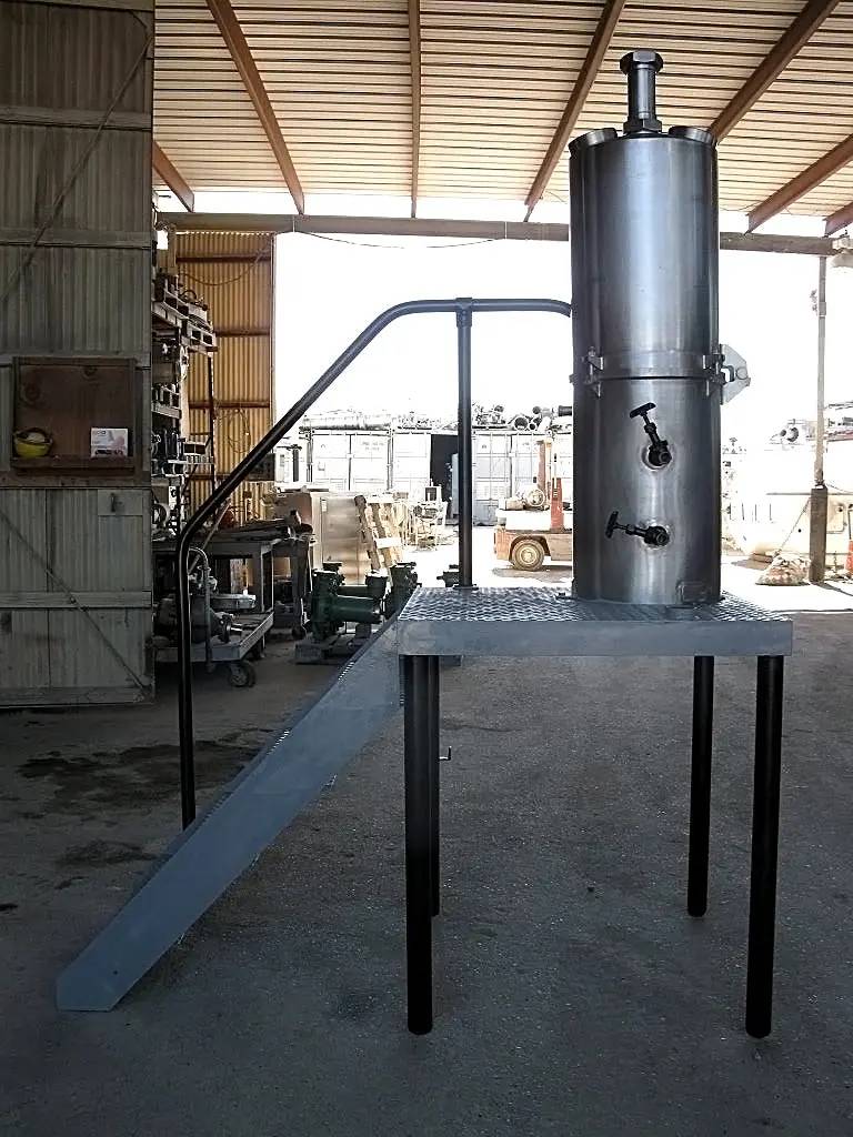 C E Rogers, Vacuum Pan Evaporator, 35 gallon, (2) 5" diameter sight glass, 30-1/2" wide tank access, 4-step - Image 6