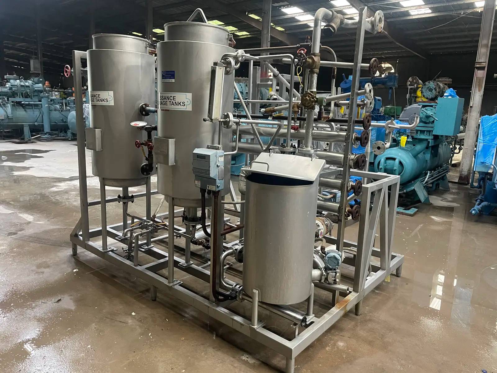 Hebeler Corp, Essence Recovery Skid With Storage Tanks and Pumps, 60 psig @ 100 F, 1994 - Image 5