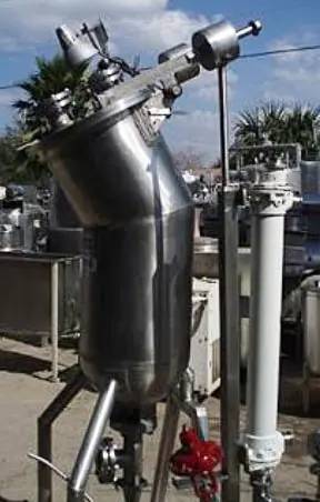 Groen #Flash Chamber, Vacuum System, 50 psi, 20 gallon separator, 1' 5" diameter x 1' 9" H inside straight - Image 8