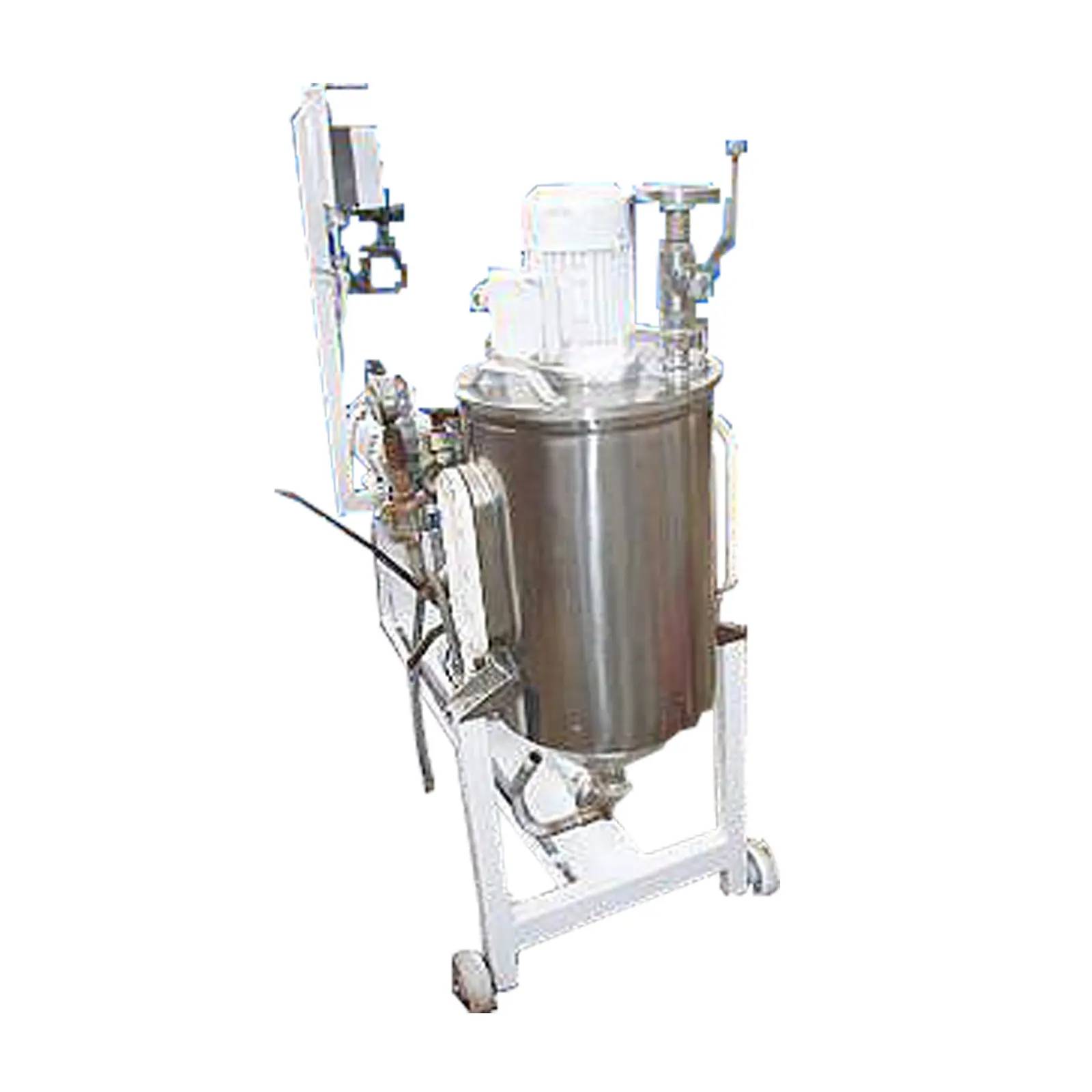 8 gallon Stainless Steel Centrifugal Deaerator Skid, 7-1/2" diameter Mixing head, 3/4 HP mixer, 1/2 HP pump - Image 3