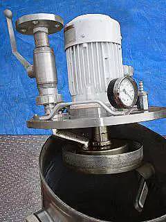 8 gallon Stainless Steel Centrifugal Deaerator Skid, 7-1/2" diameter Mixing head, 3/4 HP mixer, 1/2 HP pump - Image 7