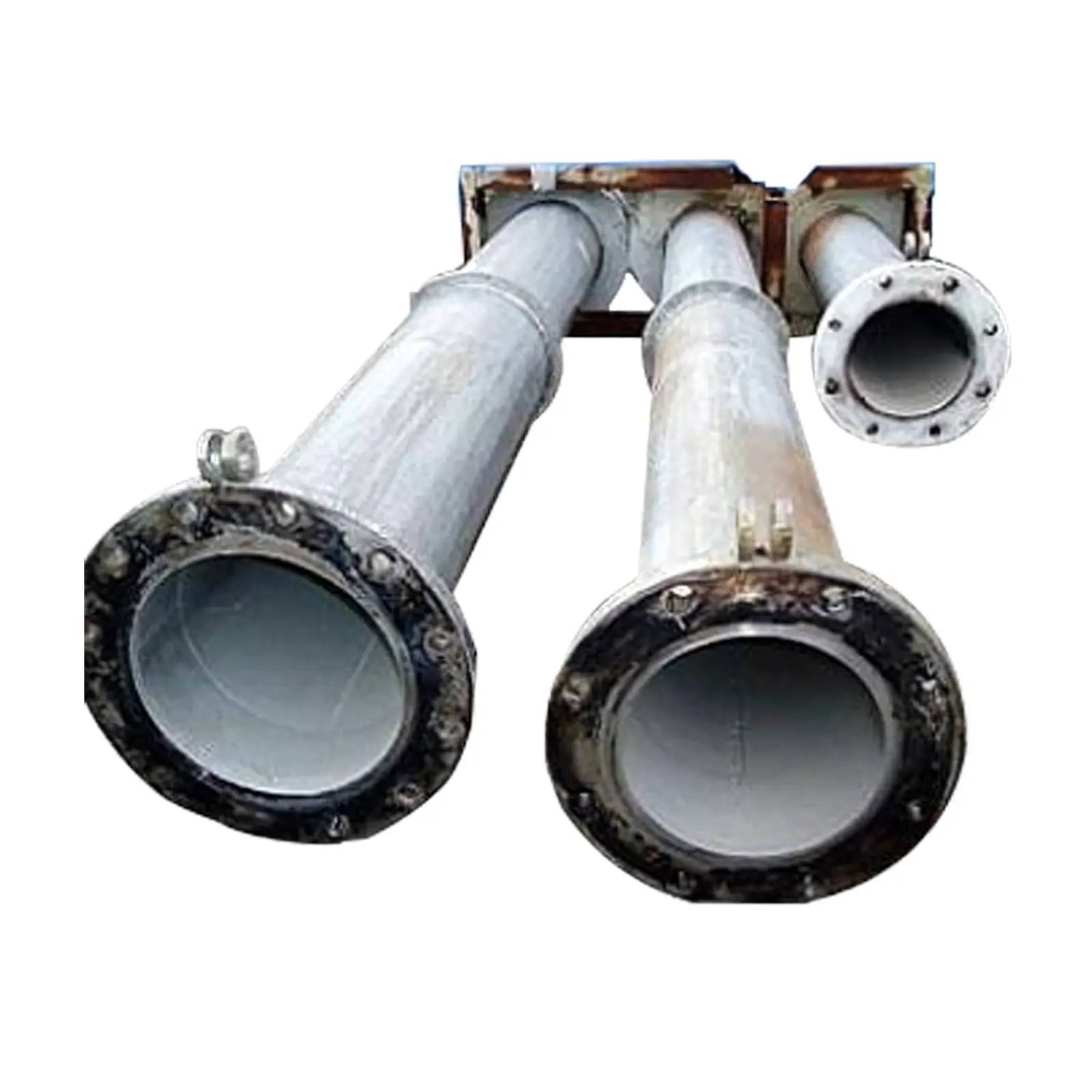 Stainless Steel Single Shell Condenser Tubes, 7-3/4" diameter x 52" L tube 1, 9-3/4" diameter x 90-1/2" L - Image 1