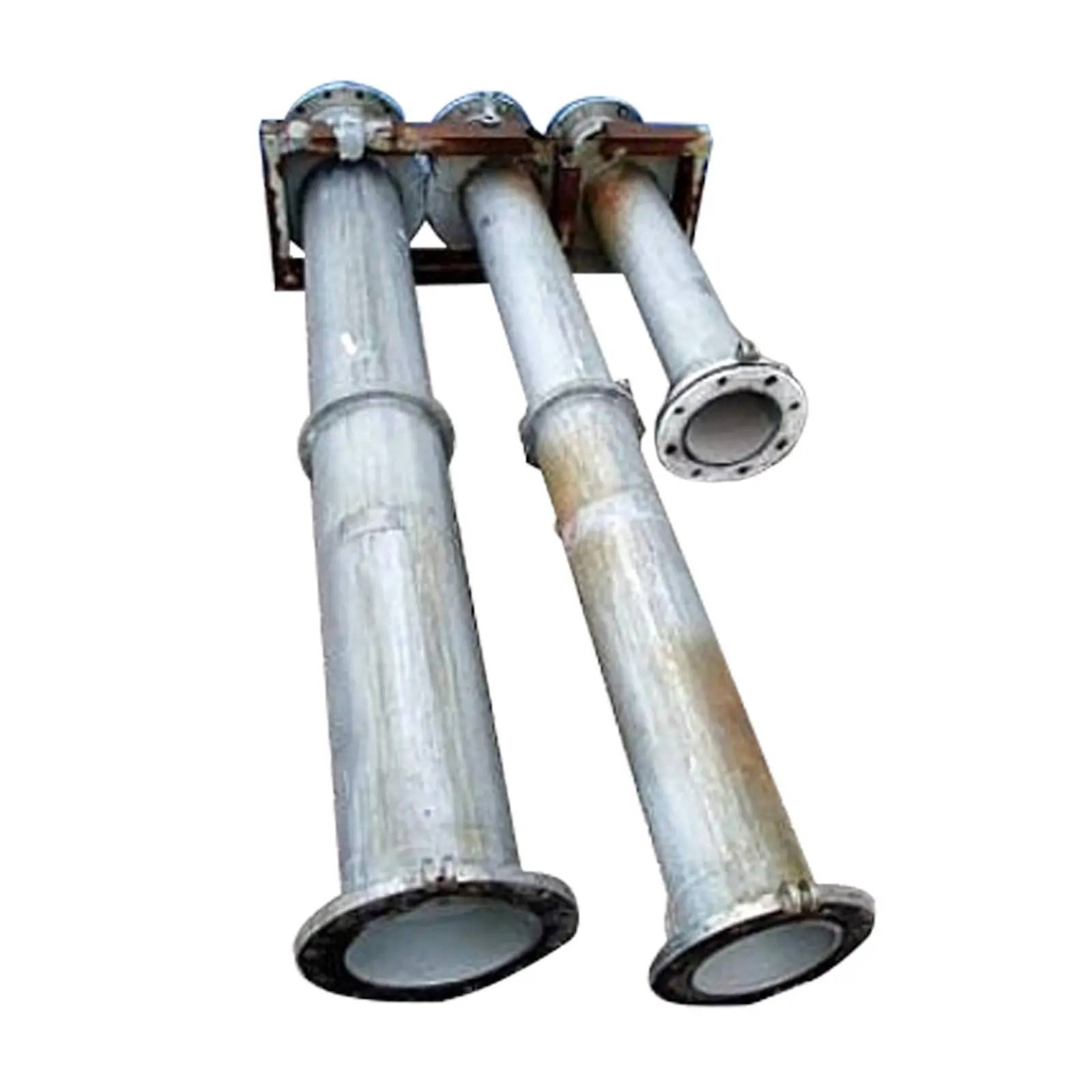 Stainless Steel Single Shell Condenser Tubes, 7-3/4" diameter x 52" L tube 1, 9-3/4" diameter x 90-1/2" L - Image 2