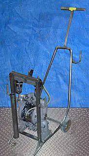 1" ARO Aro #6661AF-3EB-C, Diaphragm Pump, 47 GPM max, 1/8" diameter Max particle size, 3/8" diameter Air - Image 6