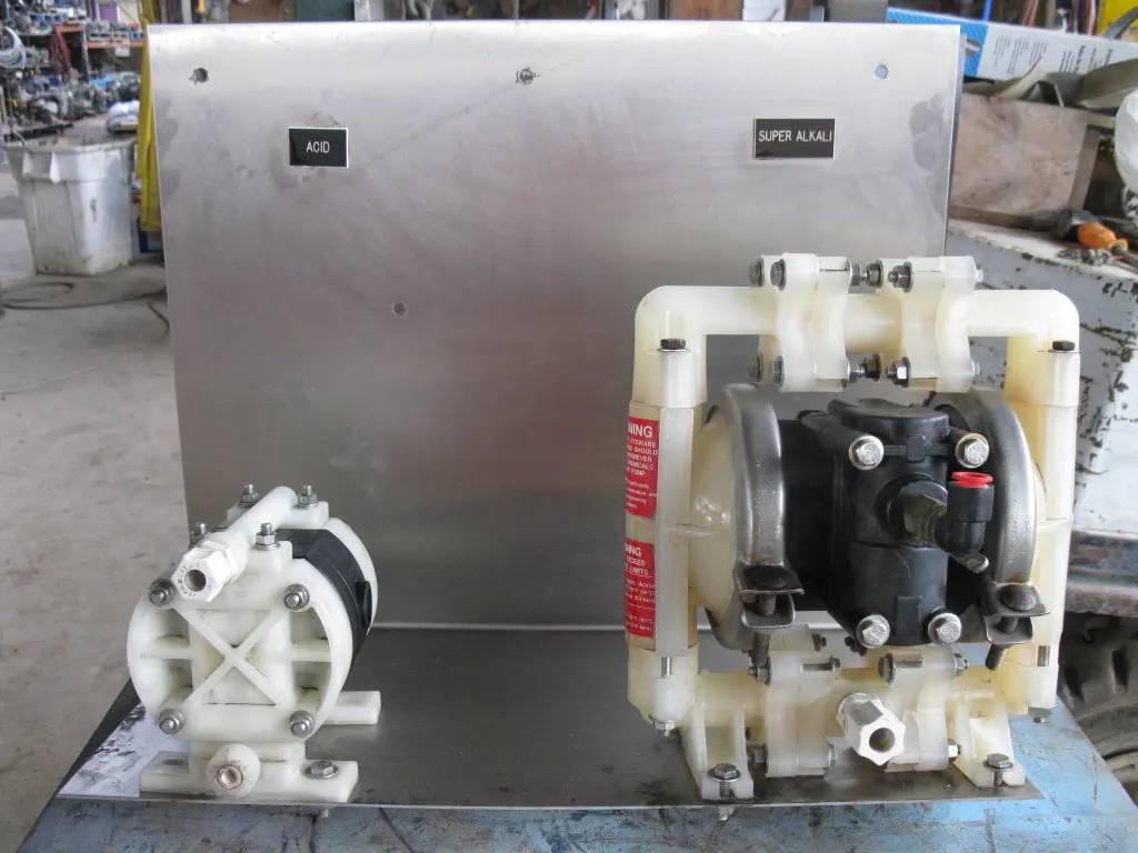 1/2" All-Flo #BK-5, Double Diaphragm Pump, 3/8" air inlet - Image 3