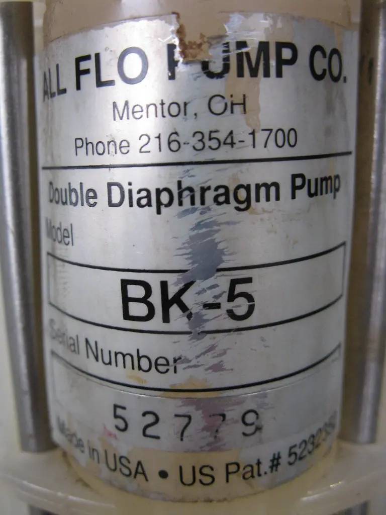.5" Yamada #NDP-5FPT, Diaphragm Pump, 0.5 MPa air pressure - Image 8