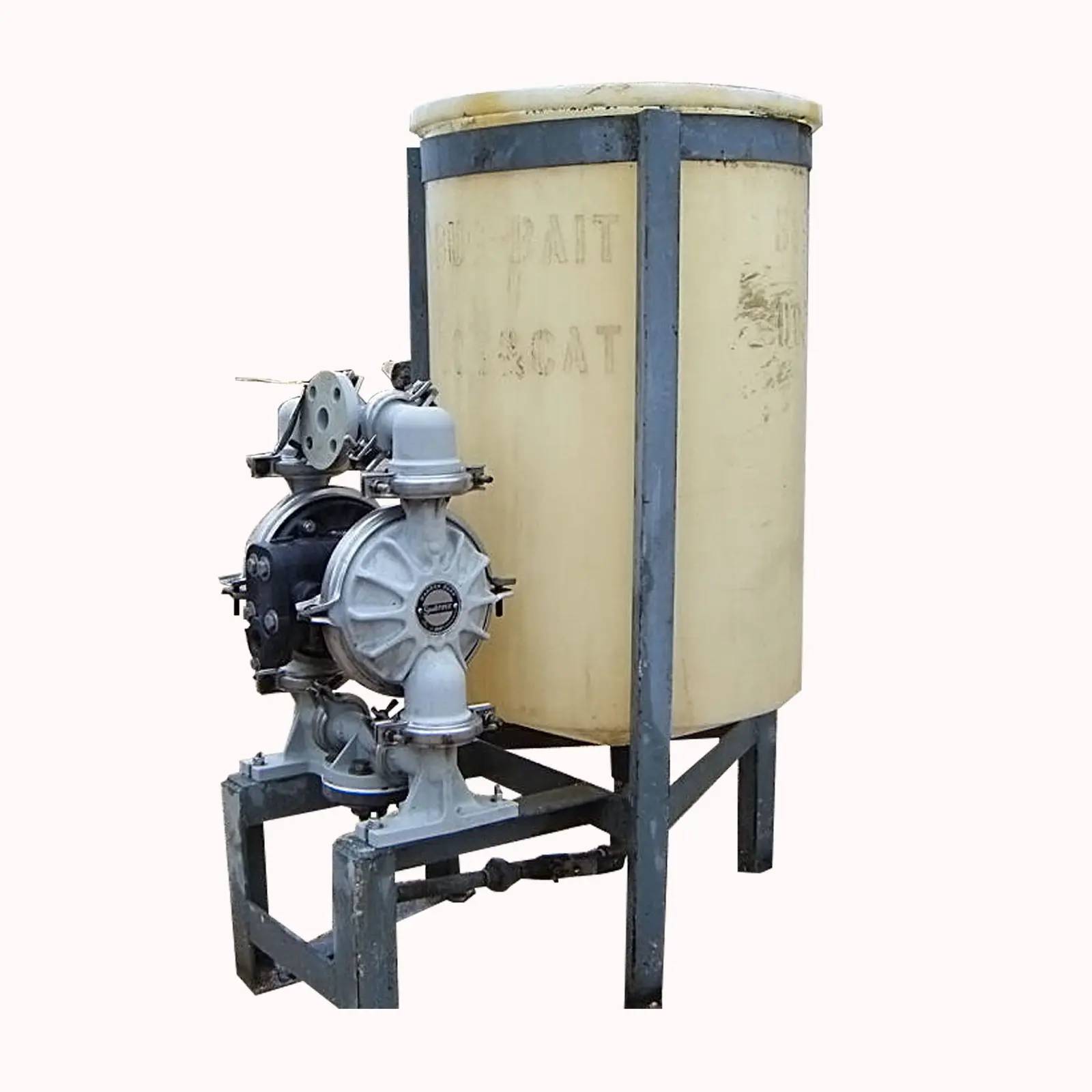 1" Warren Rupp #PB1-A, Double Diaphragm Pump, 100 psi, 5/8" diameter Mounting holes, 3/4" air valve - Image 2