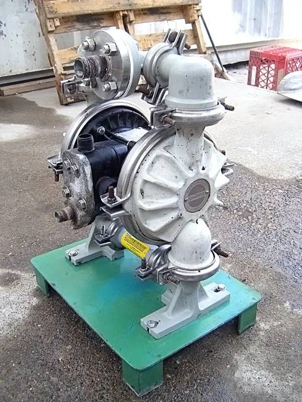 1" Warren Rupp #PB1-A, Double Diaphragm Pump, 100 psi - Image 3