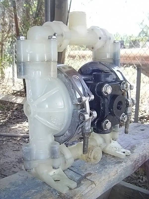 .7" Warren Rupp Rupp #PB1/2-A, Double Diaphragm Pump, 100 psi - Image 8