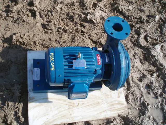 225 GPM, Griswold #R3EM75ST-G37099, Centrifugal Pump, 7.5 HP, 4" diameter Inlet, 3" diameter Outlet - Image 8