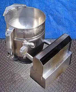 5 gallon Groen #TDH/20, Gas-Fired Steam Jacketed Kettle, 50 psi @ 300 F, 0.92 HP boiler, 31000 BTU/hr.1" - Image 3