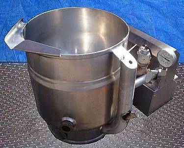 5 gallon Groen #TDH/20, Gas-Fired Steam Jacketed Kettle, 50 psi @ 300 F, 0.92 HP boiler, 31000 BTU/hr.1" - Image 5