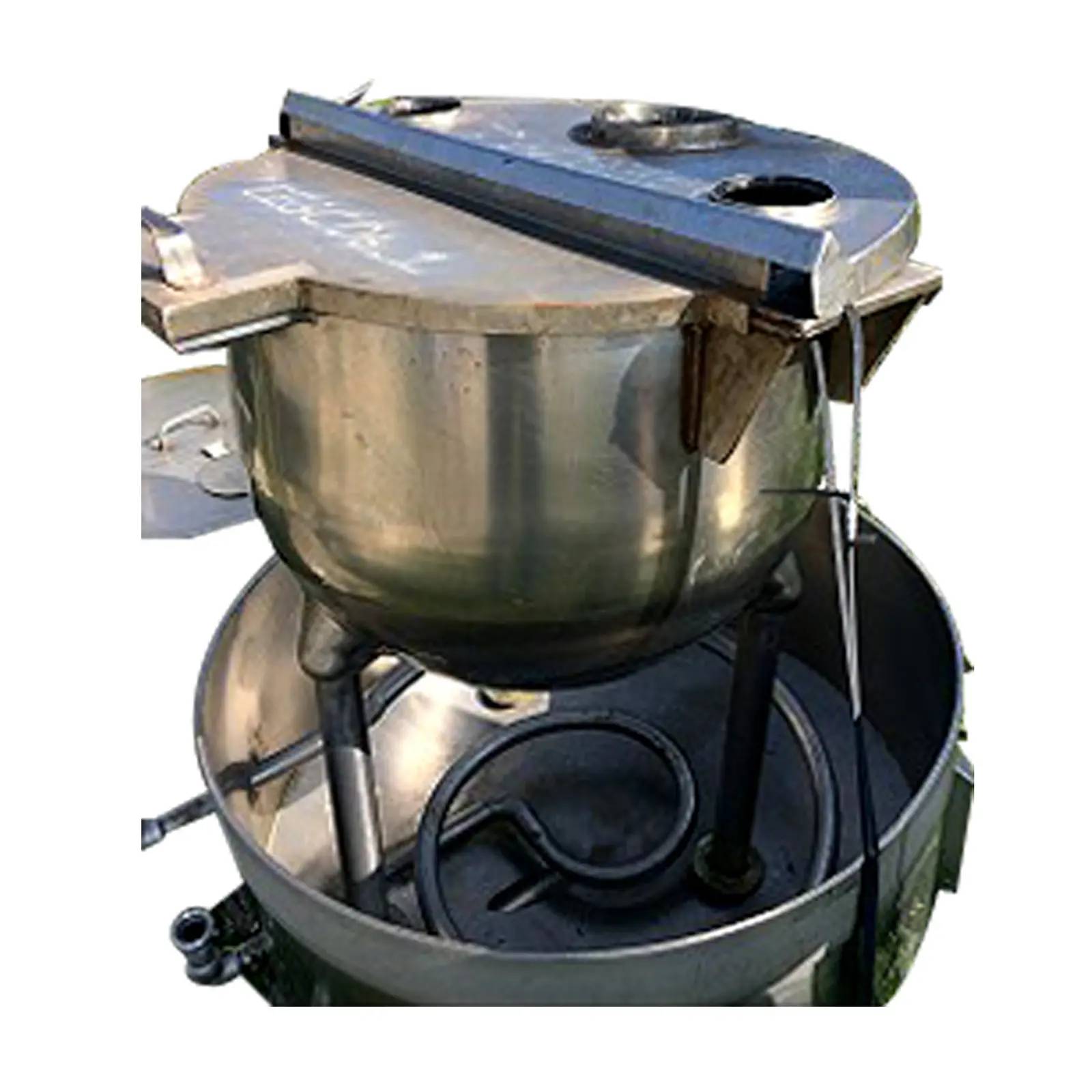 25 gallon Groen, Single Shell Kettle, 3/4" diameter Outlet, 1-1/2" diameter Discharge valve - Image 1