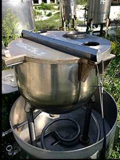 25 gallon Groen, Single Shell Kettle, 3/4" diameter Outlet, 1-1/2" diameter Discharge valve - Image 3