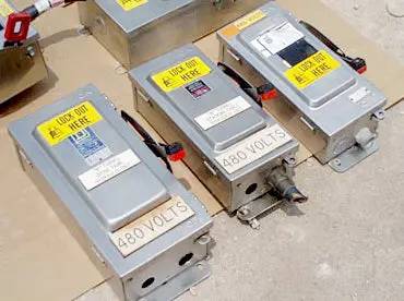 30 Amp. Square D, Safety Switches, 30 HP, 600 VAC/VDC - Image 2