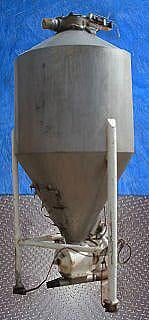 Shick, Stainless Steel Powder Silo with Airlock, 40 cu.ft., 0.75 HP, 1750 RPM, 29 RPM final, 1190 torque - Image 3