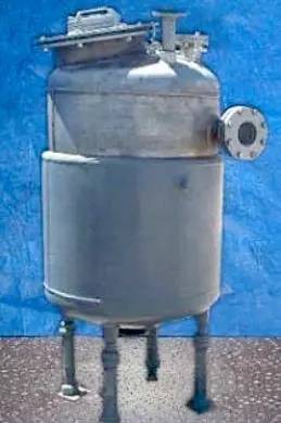 120 gallon S A T Co #J3557, Reactor, 29" L x 27" width x 45" H inside dim., 75 lbs jacket, 15" diameter Manway - Image 4