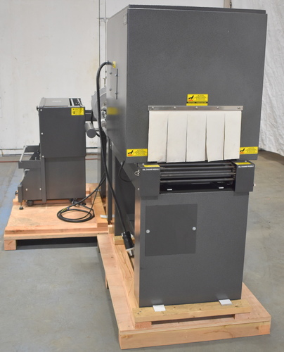 Eastey #EM1610-36-LRV1 REVA, shrink tunnel & wrapper with bulk roller unit, 2021 - Image 6