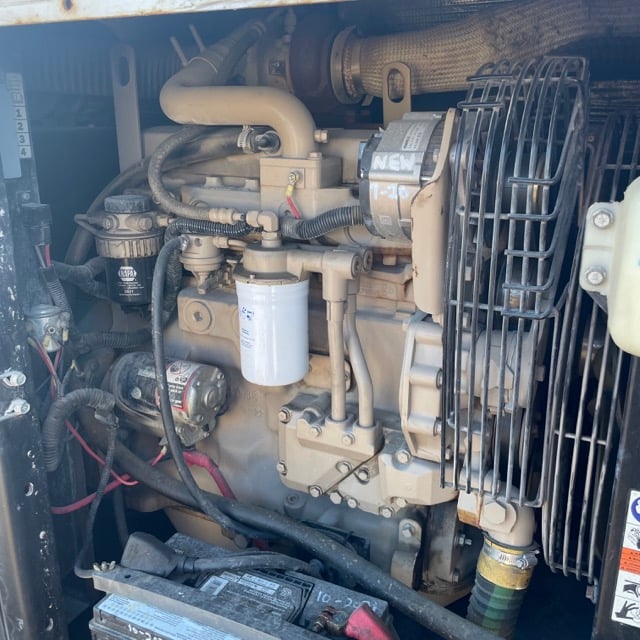 58 KW Wacker #G70, diesel generator, sound attenuated enclosure, multi-voltage, EPA Tier 3, 8128 hours, 2008 - Image 6