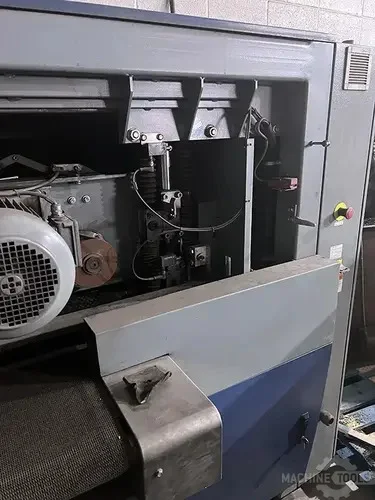 Lissmac #SBM-M1000-B2-60, deburrer, 39.37" working width, 13 FPM, 2012 - Image 10