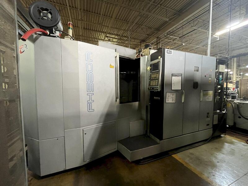 Toyoda #FH-550R, CNC horizontal machining center, 230 automatic tool changer, 15000 RPM, #50, 4-Axis, Fanuc - Image 3