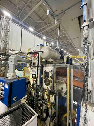 50000 lb. Automatic Feed #504872, coil feed line, 48" x .125", 60 SPM, 2000 - Image 5