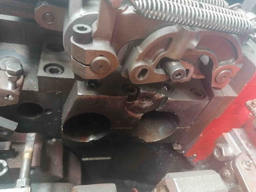 9/16" National #89, 2-die three punch cold header, 50 HP, 100 PPM, punch kick-out - Image 9