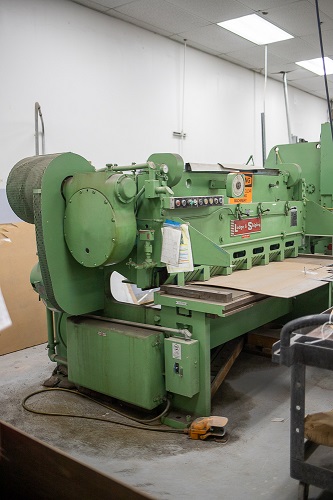 3/16" x 6' Lodge & Shipley mechanical shear - Image 2
