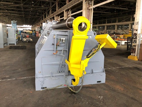 10' x 1/2" Haeusler #VRM-HY-3000x12, double initial pinch plate bending roll, 1968 - Image 3