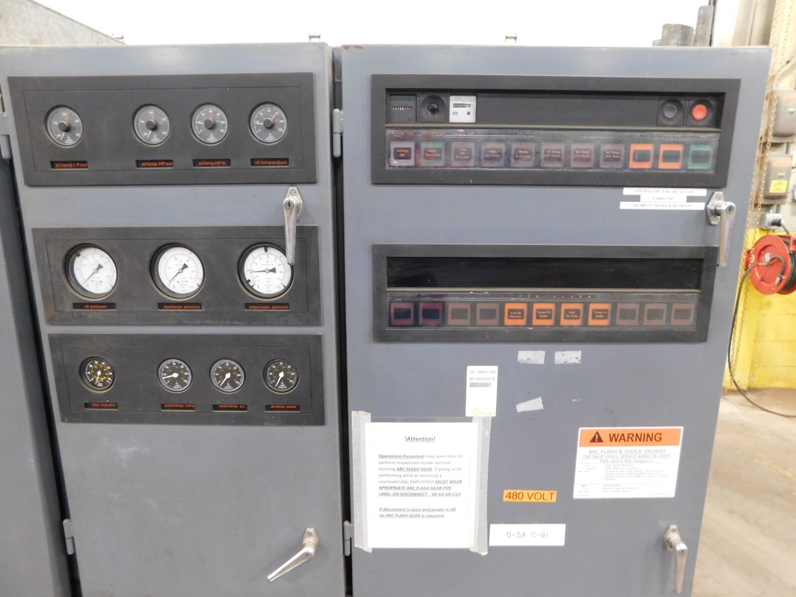 150 psig, Atlas Copco, #ZR-3-66, air compressor, 125 HP, 1780 RPM - Image 6