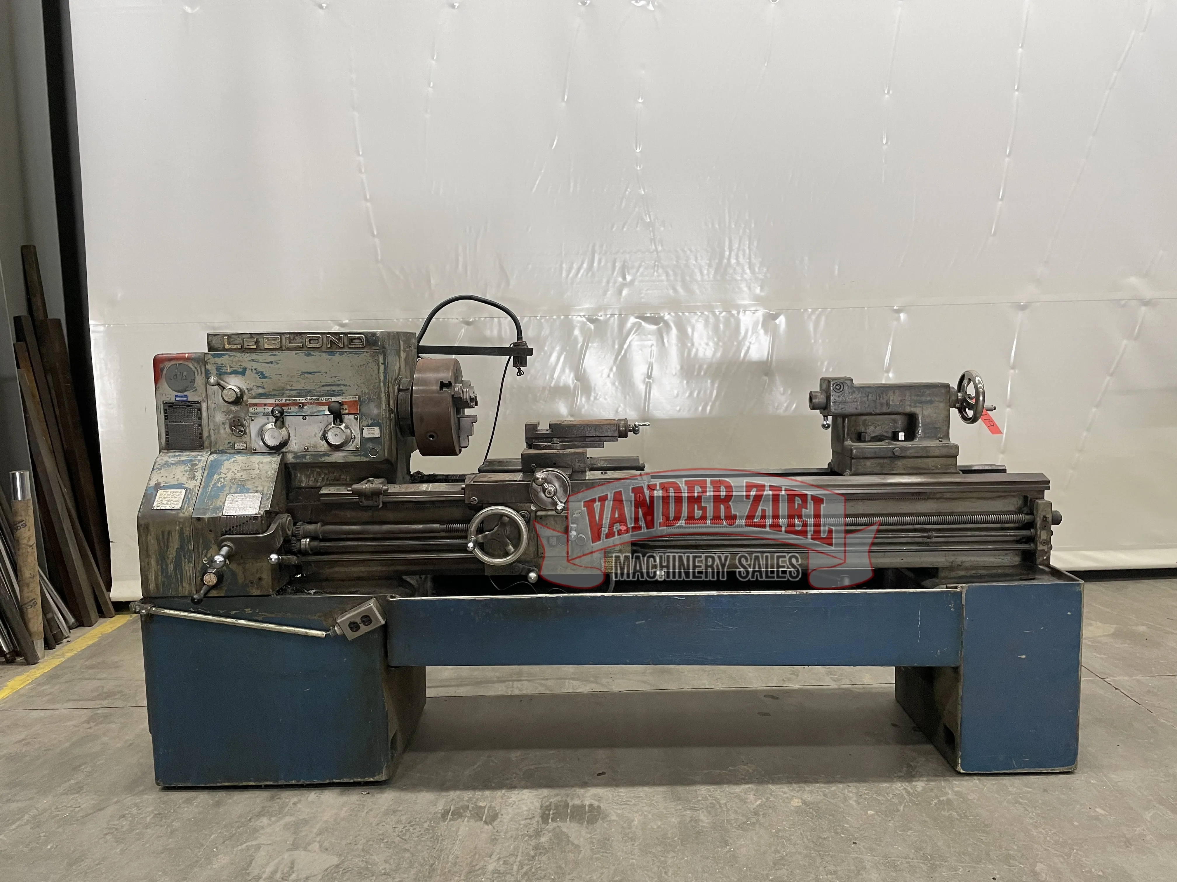 19" x 50" LeBlond #Regal, lathe, 12-1/4" swing over cross slide, 1-49/64" spindle bore, 7-1/2 HP, #16419 - Image 1