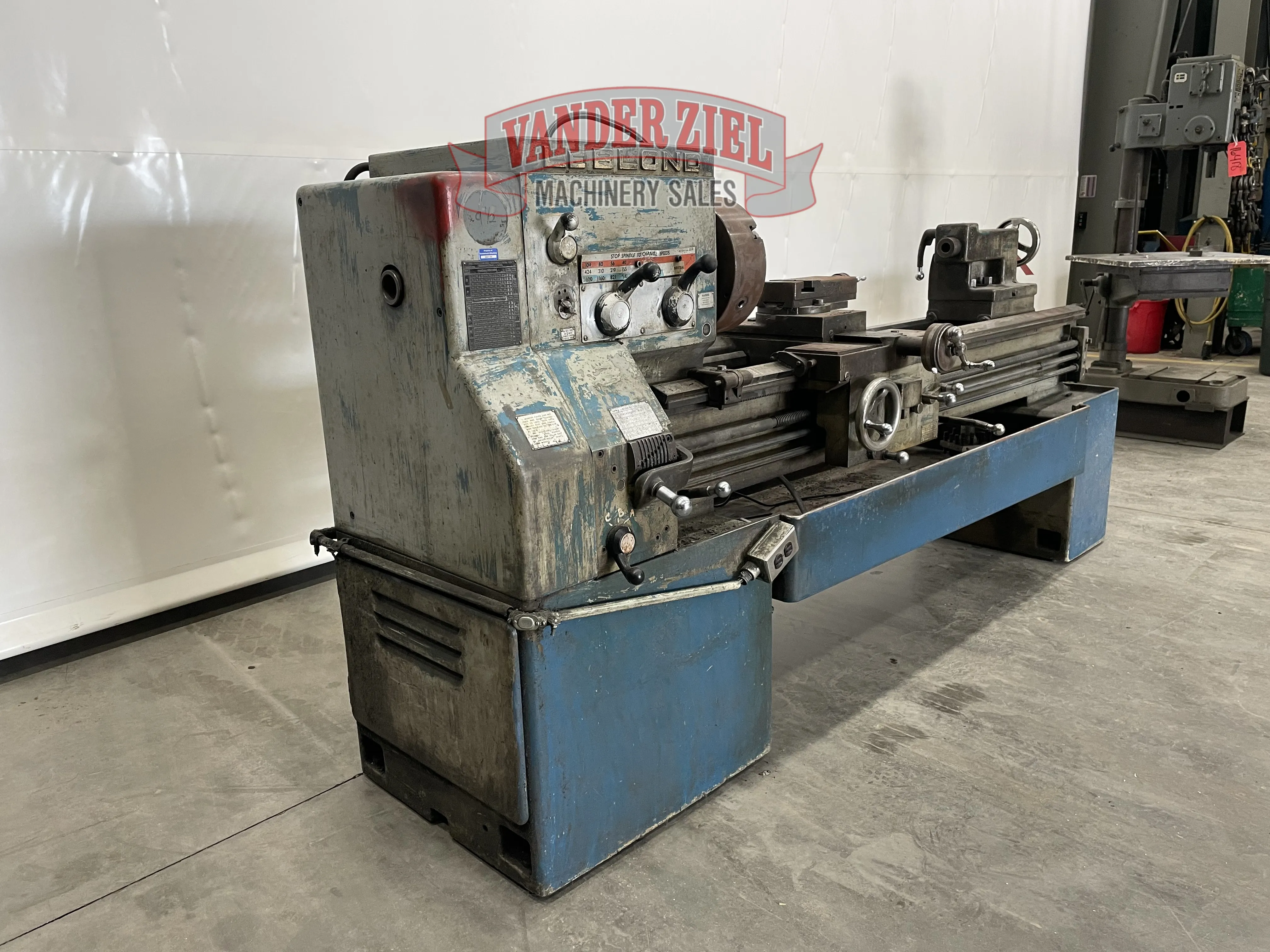 19" x 50" LeBlond #Regal, lathe, 12-1/4" swing over cross slide, 1-49/64" spindle bore, 7-1/2 HP, #16419 - Image 2