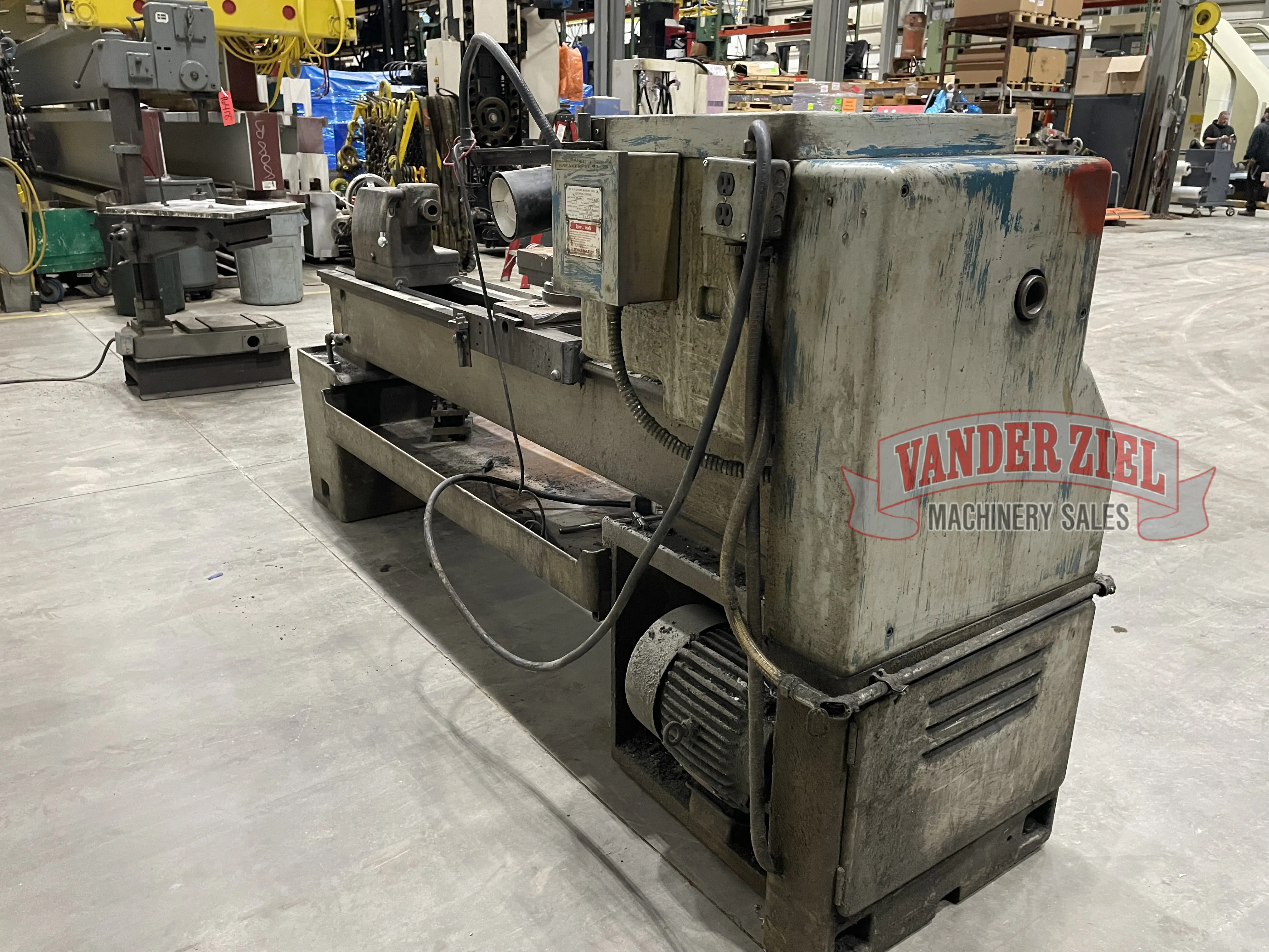 19" x 50" LeBlond #Regal, lathe, 12-1/4" swing over cross slide, 1-49/64" spindle bore, 7-1/2 HP, #16419 - Image 7