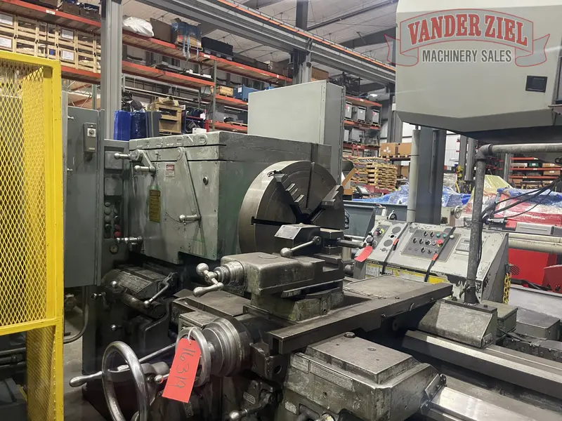 32" x 192" LeBlond #3220, lathe, 2-1/16" spindle bore, Mitutoyo 2-Axis digital read out, Steady Rest, #16319 - Image 6