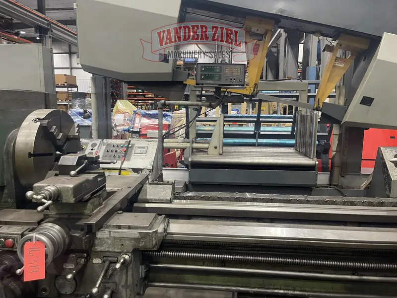 32" x 192" LeBlond #3220, lathe, 2-1/16" spindle bore, Mitutoyo 2-Axis digital read out, Steady Rest, #16319 - Image 7