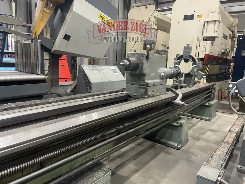 32" x 192" LeBlond #3220, lathe, 2-1/16" spindle bore, Mitutoyo 2-Axis digital read out, Steady Rest, #16319 - Image 8