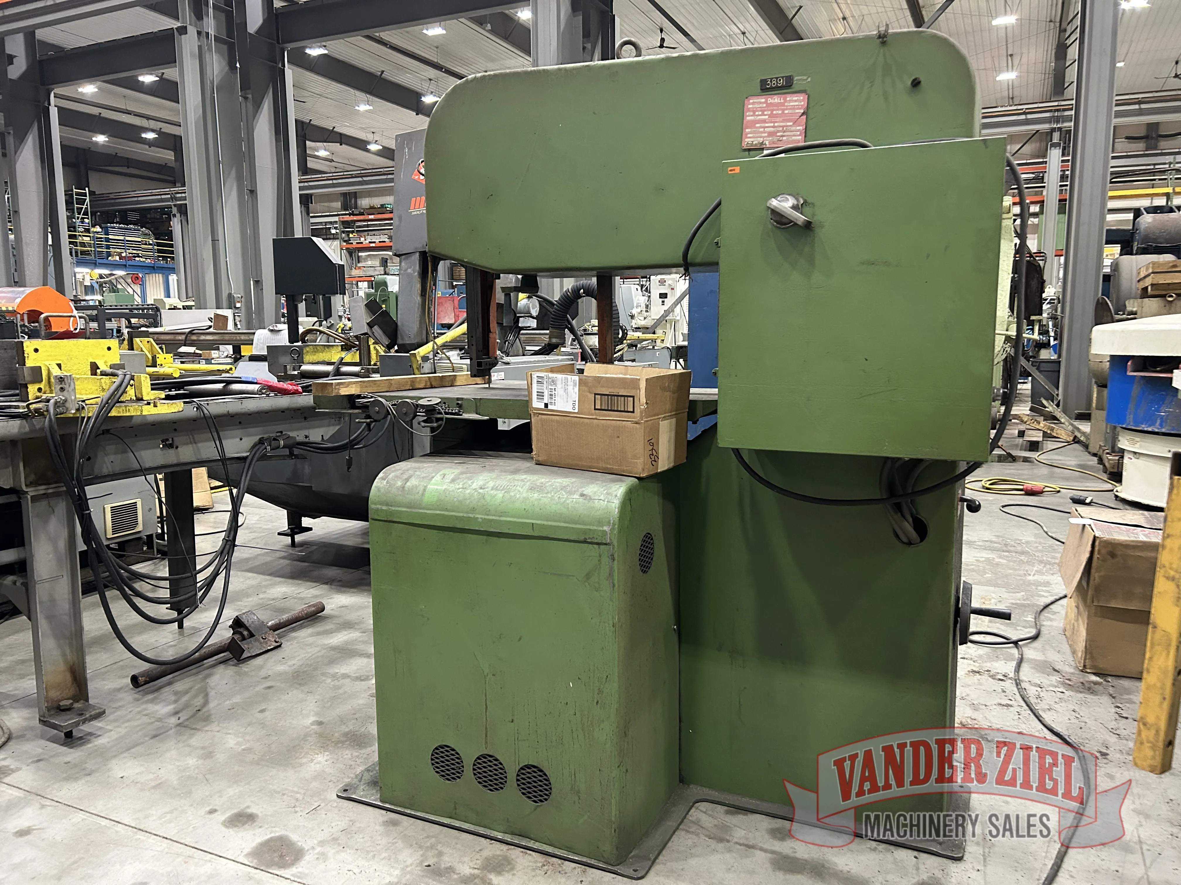 36" DoAll #3613-10, vertical saw, #16467 - Image 2