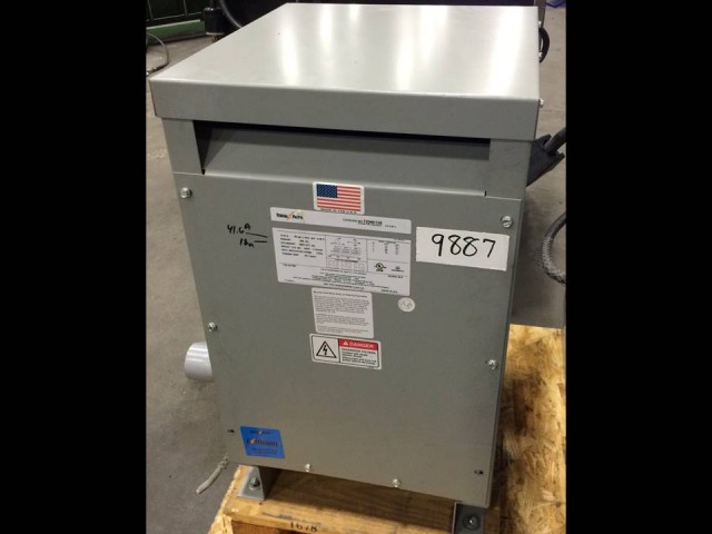 15 KVA 480 Primary, 277/208 Secondary, Federal Pacific #T204H15E, transformer - Image 1