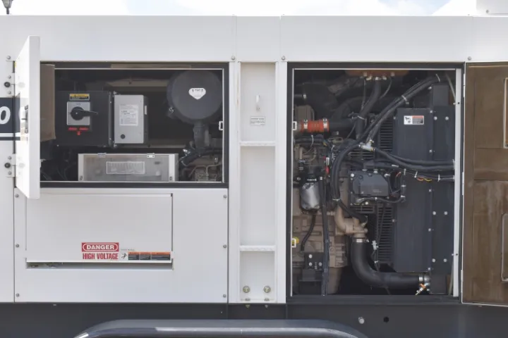 120 KW Multiquip, generator, enclosure mounted on trailer, #090007 - Image 4