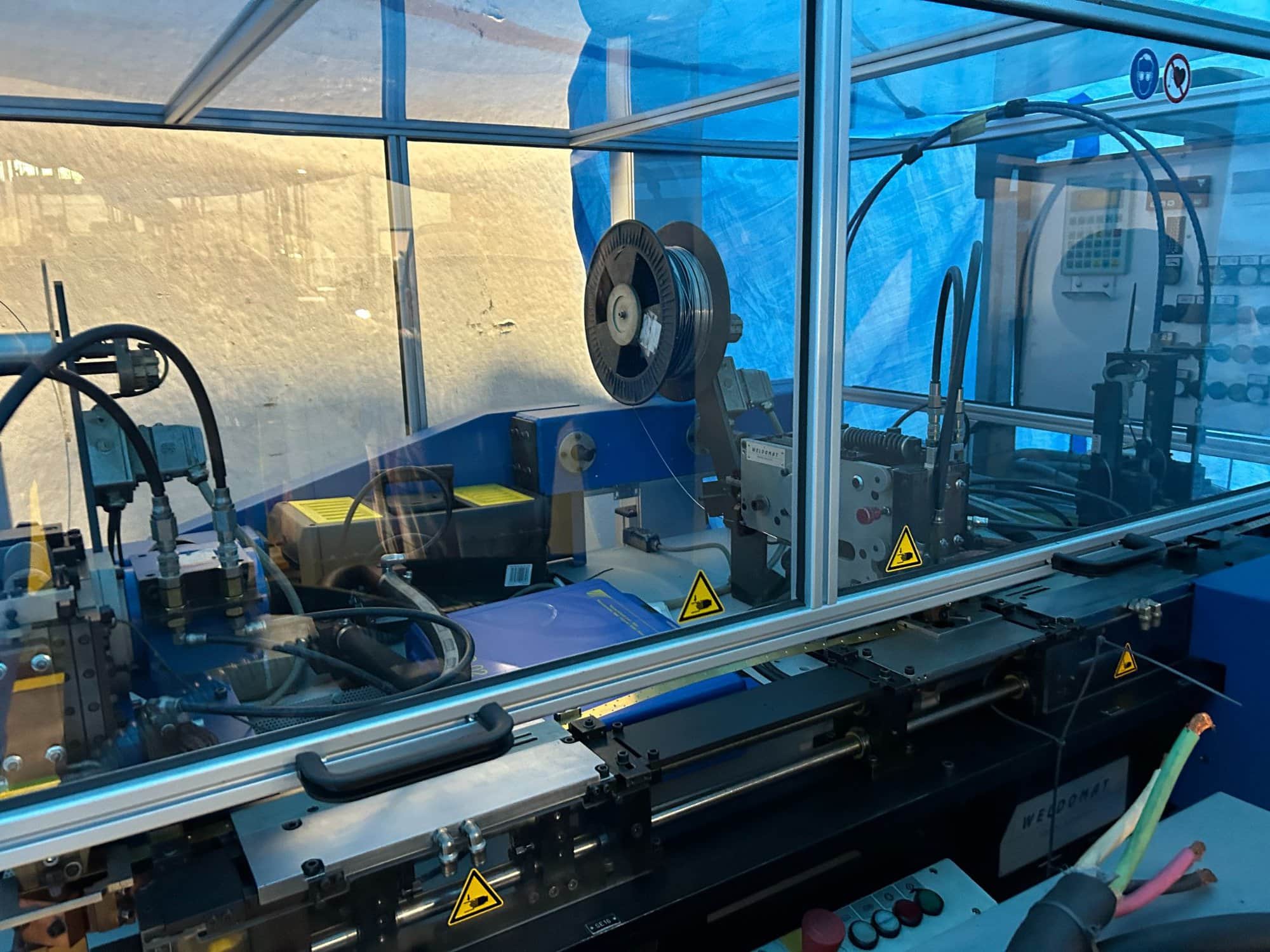 System Contactomat CH with horizontal tape feed, Weldomat #CH6-2437, 1999 Revision 2019 - Image 2
