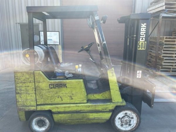 4500 lb. Clark #GCS25MB, Forklift, 6400 hours - Image 10