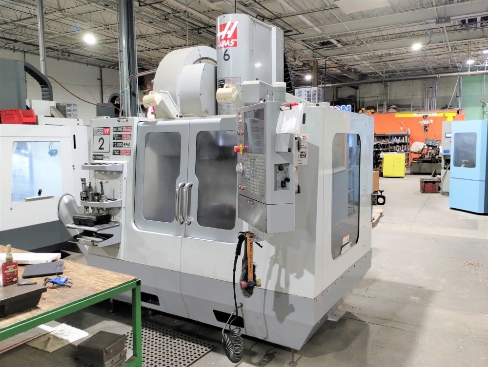 Haas #VF-2SSYT, 12000 RPM, 30" X, 20" Y, 28" Z, 40 automatic tool changer, 2008 - Image 4