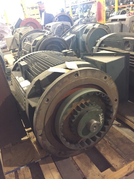 250 HP 1800 RPM General Electric, Frame 445TSD, 2300 Volts WP606 - Image 4