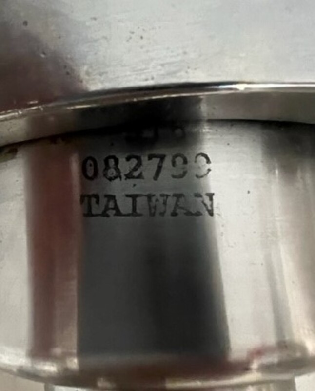 1-1/2" Tri-Clamp, 316L Stainless Steel check valve, (2 available) - Image 3