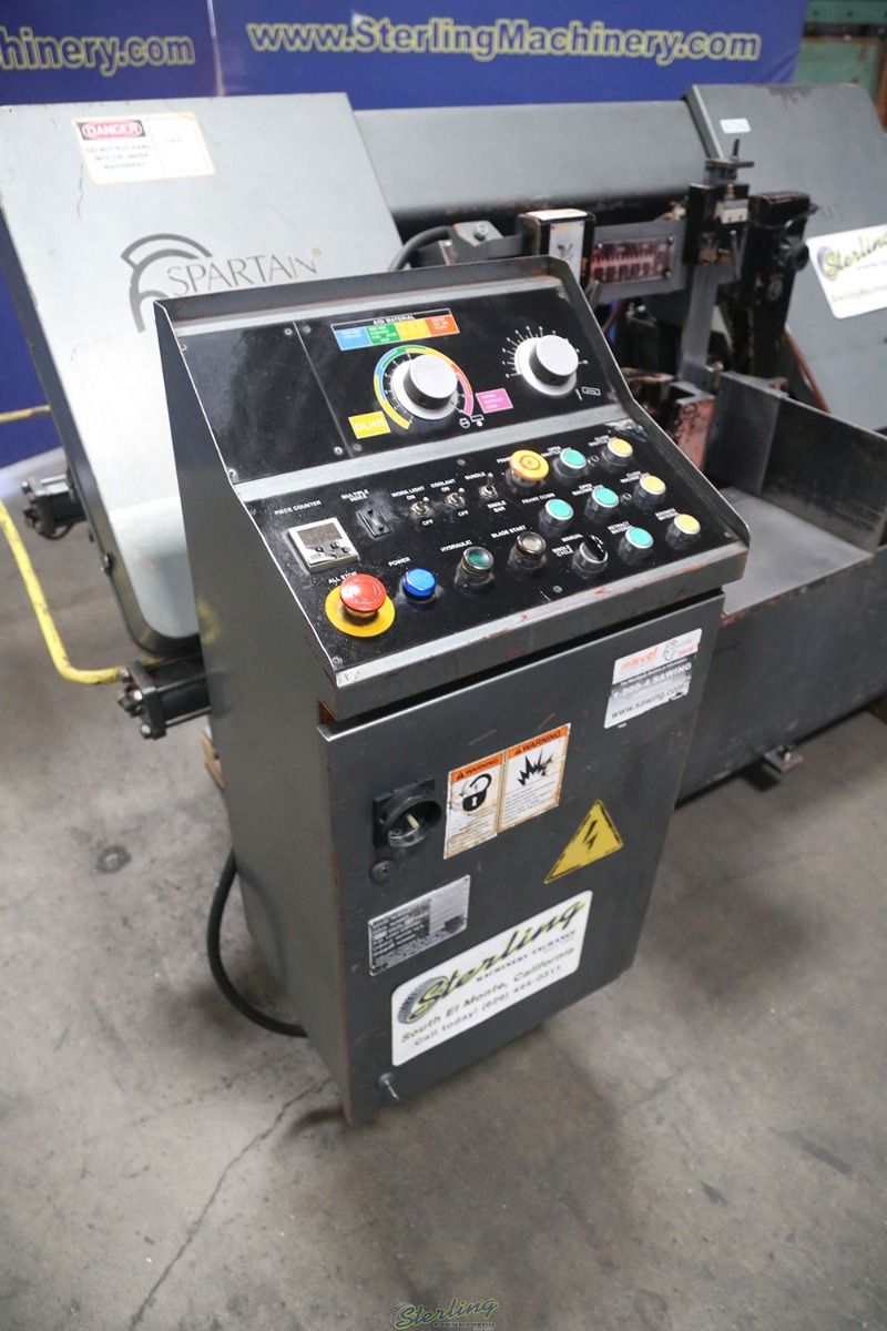 13" x 14" Marvel Spartan #PA13/3, heavy duty semi-auto horizontal billet saw, 13' 6" x 1.25" x .042" blade - Image 7