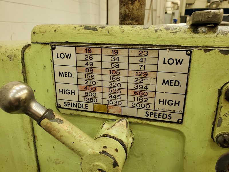 20" x 144" LeBlond #2013 Standard, engine lathe, 13" swing over cross slide, 4-jaw 18" chuck, 20 HP, 1958 - Image 3