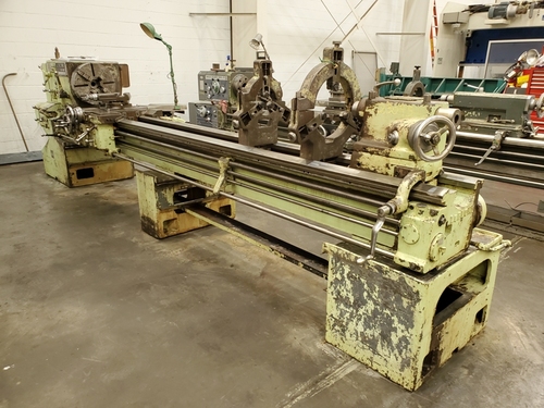 20" x 144" LeBlond #2013 Standard, engine lathe, 13" swing over cross slide, 4-jaw 18" chuck, 20 HP, 1958 - Image 9