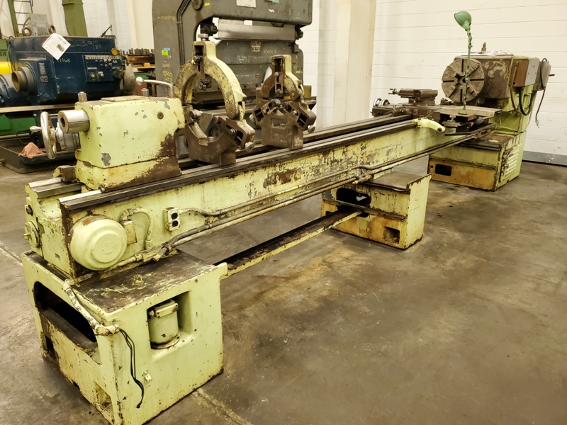 20" x 144" LeBlond #2013 Standard, engine lathe, 13" swing over cross slide, 4-jaw 18" chuck, 20 HP, 1958 - Image 10